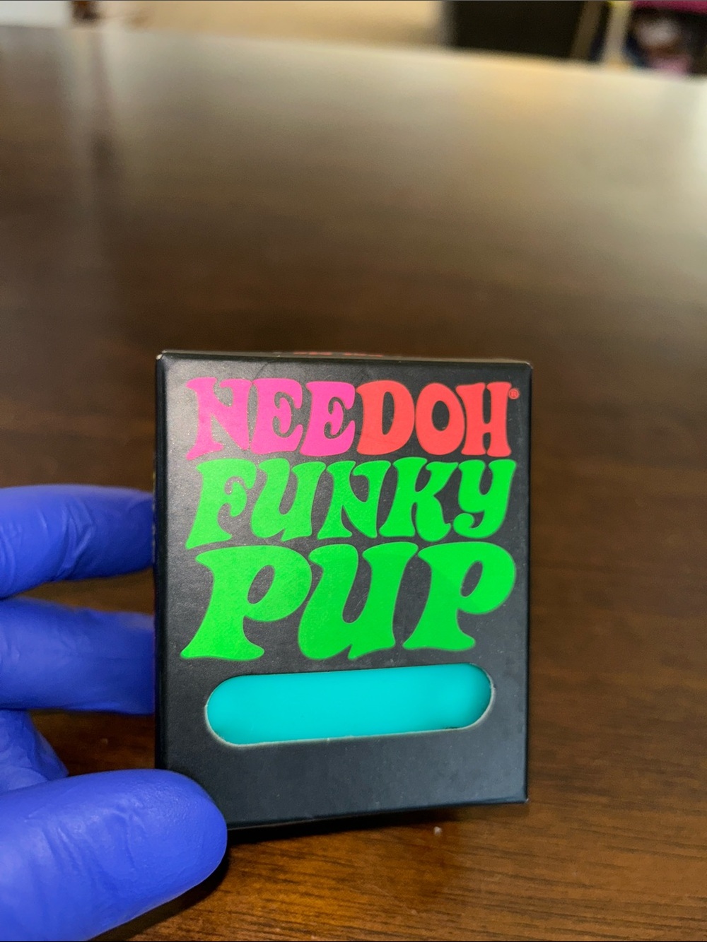 Funky Pup Sensory Putty - Teal
